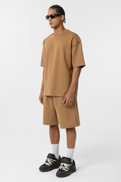Basic Oversize Şort Takım