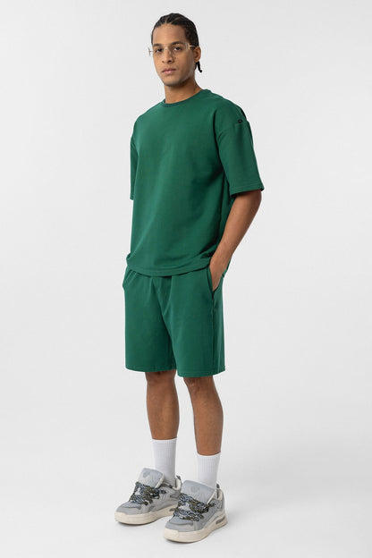 Basic Oversize Şort Takım