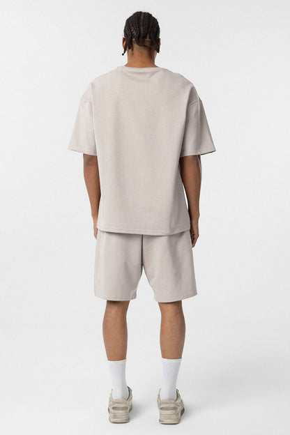 Basic Oversize Şort Takım