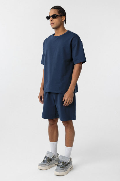 Basic Oversize Şort Takım