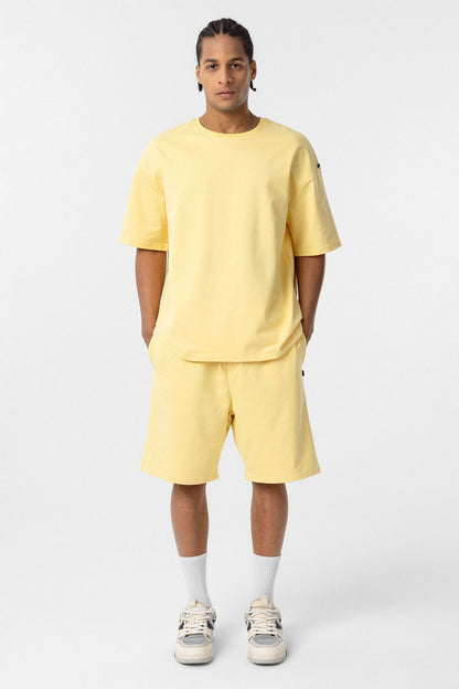 Basic Oversize Şort Takım