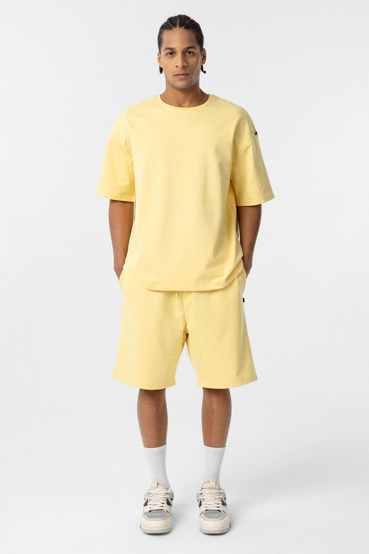 Basic Oversize Şort Takım