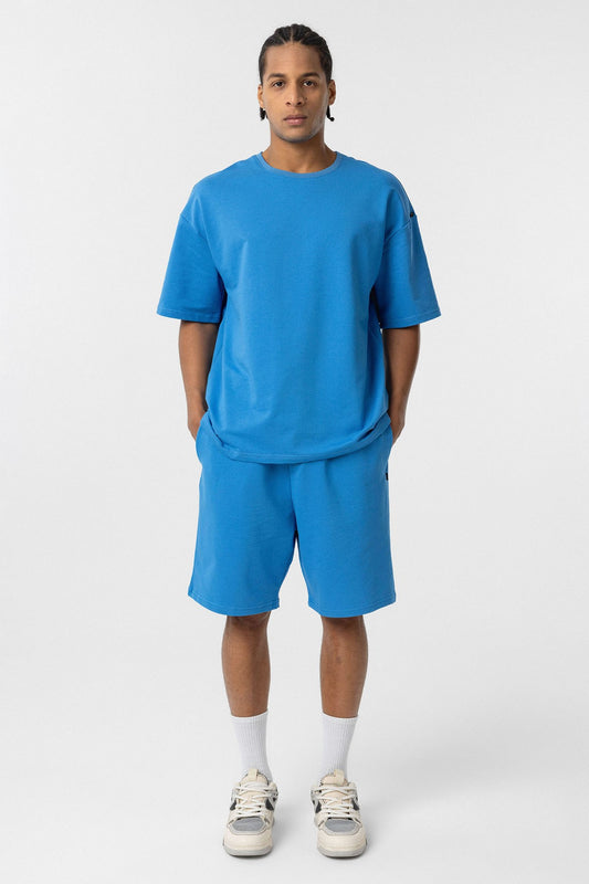 Basic Oversize Şort Takım