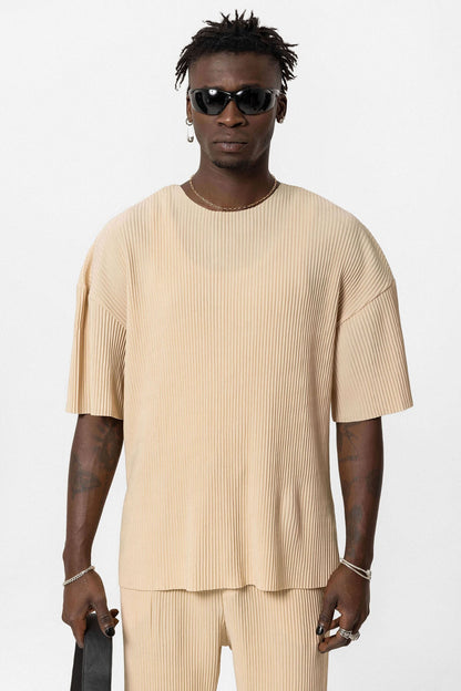 Basic Oversize Bisiklet Yaka Ottoman Takım