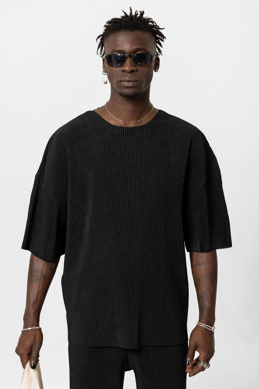 Basic Oversize Bisiklet Yaka Ottoman Takım