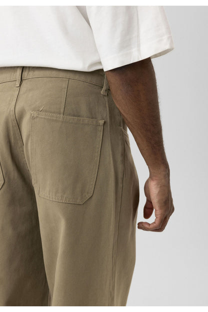 Balloon Fit Gabardin Pantolon