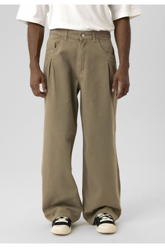 Balloon Fit Gabardin Pantolon