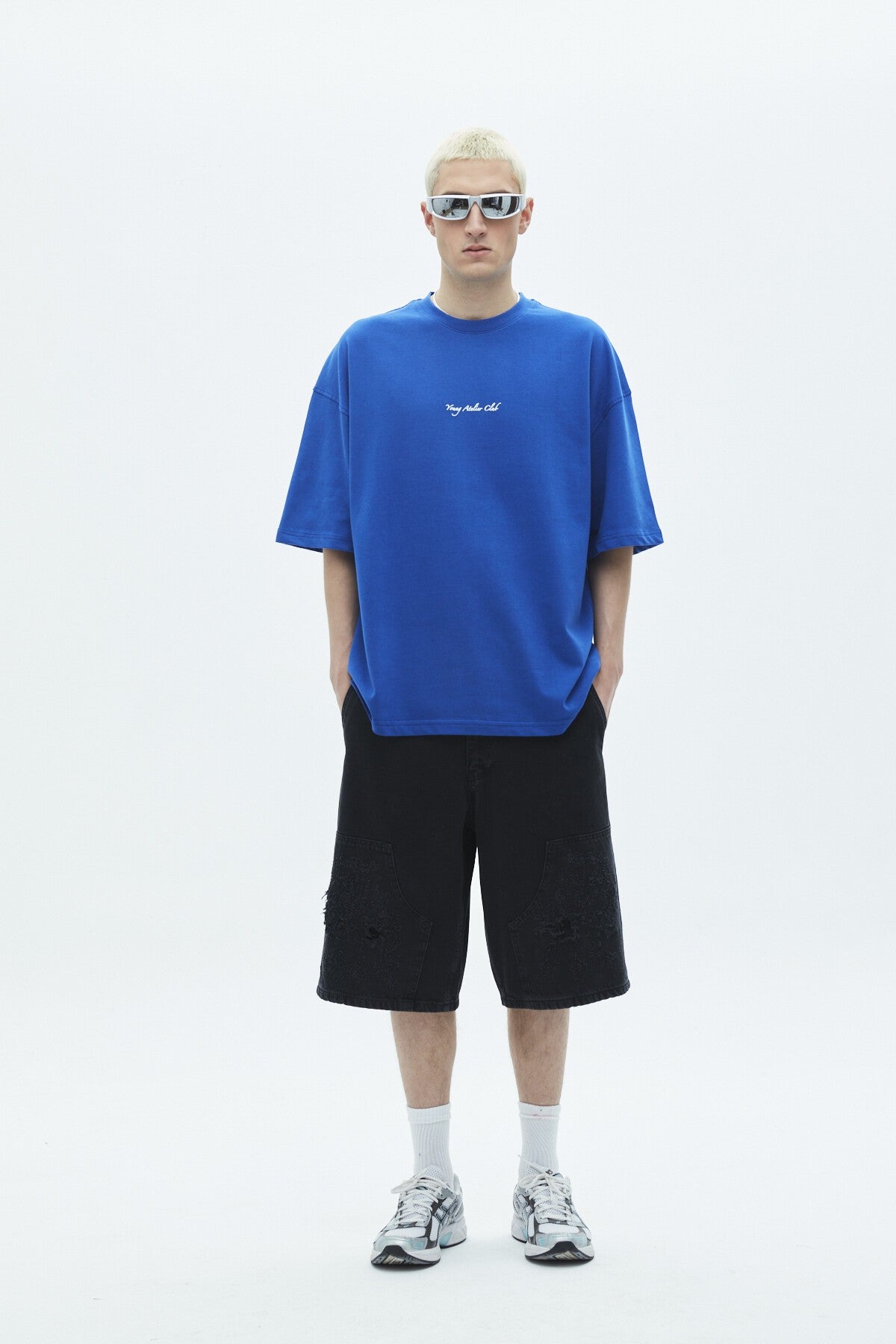 Oversize Bermuda Denim Şort 40-224