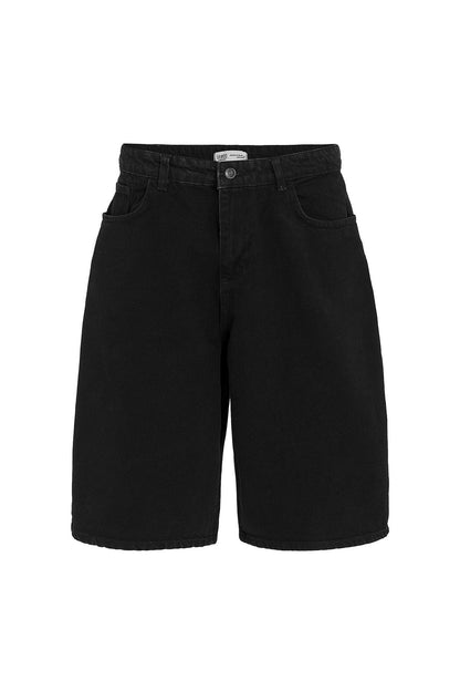 Oversize Bermuda Denim Şort 40-285
