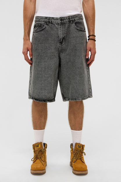 Oversize Bermuda Denim Şort