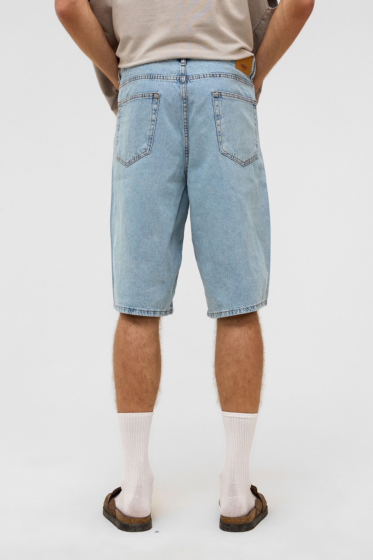 Oversize Bermuda Denim Şort 40-285