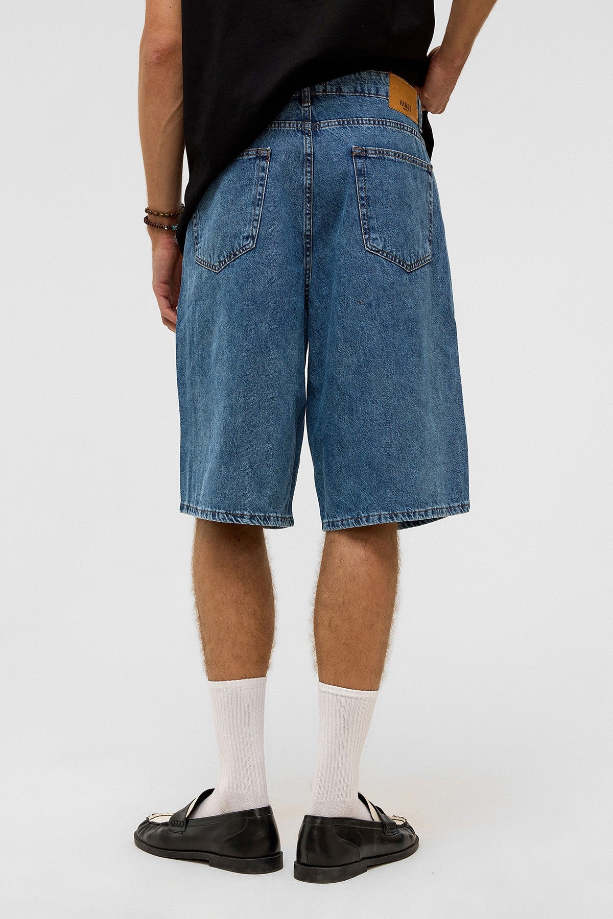 Oversize Bermuda Denim Şort 40-285