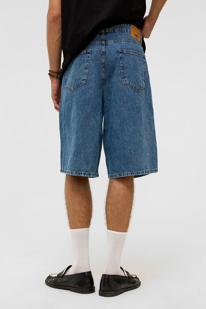 Oversize Bermuda Denim Şort 40-285