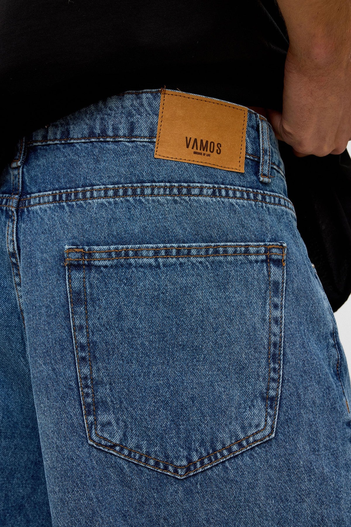 Oversize Bermuda Denim Şort 40-285