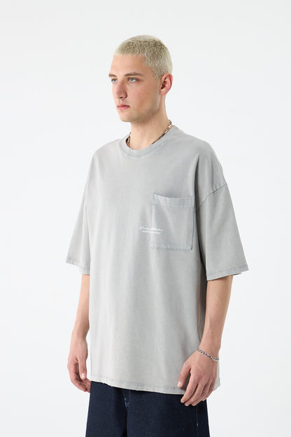 Yıkamalı Oversize Tişört