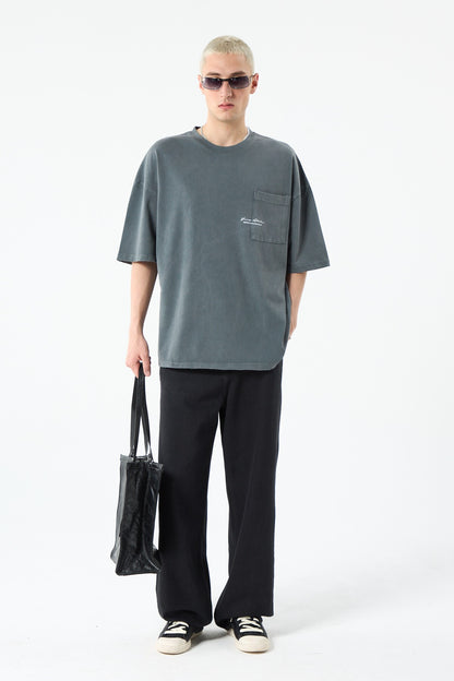 Yıkamalı Oversize Tişört