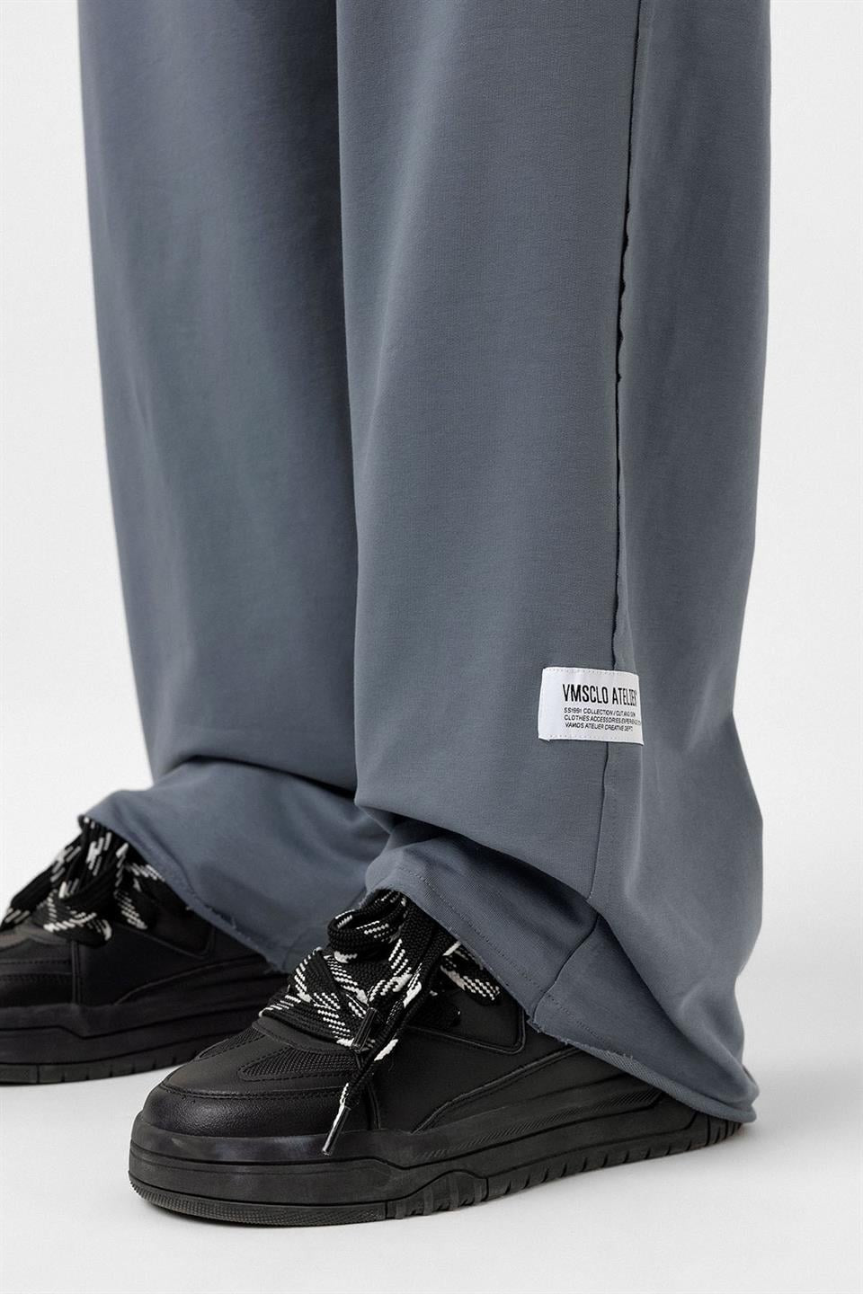 Etiket Detaylı Oversize Eşofman Takım