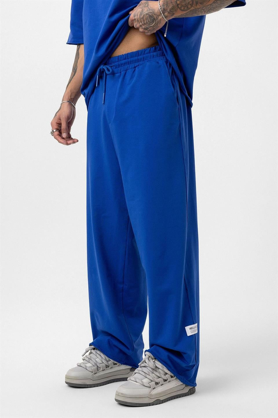 Etiket Detaylı Oversize Eşofman Takım