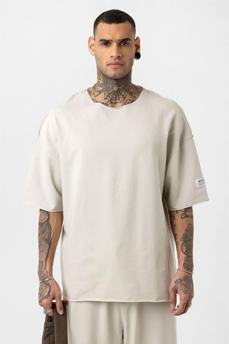 Etiket Detaylı Oversize Eşofman Takım