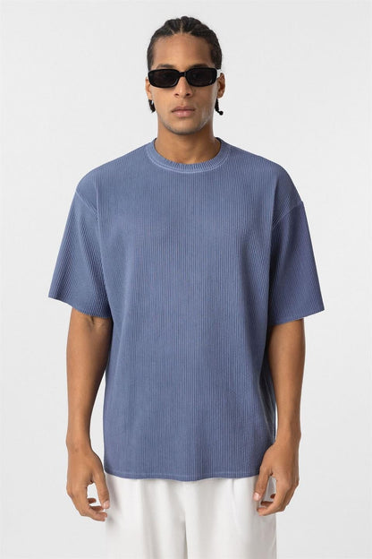 Yıkamalı Ottoman Basic Oversize Tişört