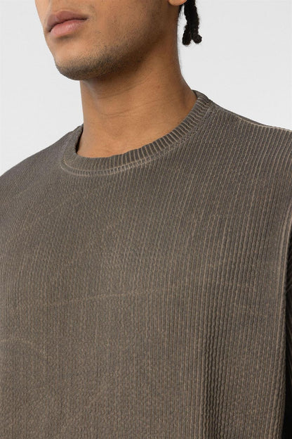 Yıkamalı Ottoman Basic Oversize Tişört