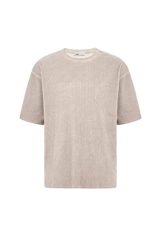Yıkamalı Ottoman Basic Oversize Tişört