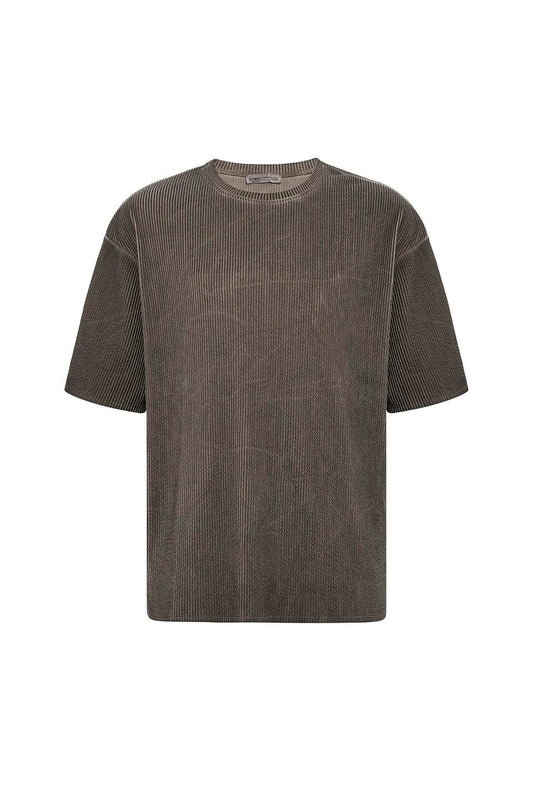 Yıkamalı Ottoman Basic Oversize Tişört