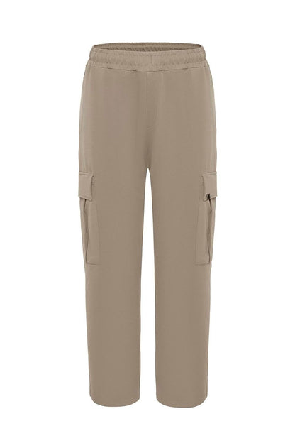 Bel Lastikli Kargo Baggy Pantolon