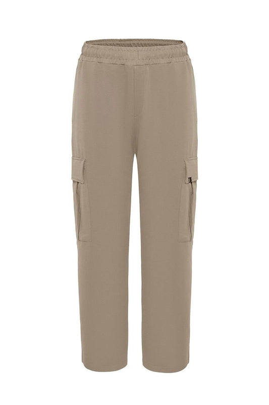 Bel Lastikli Kargo Baggy Pantolon