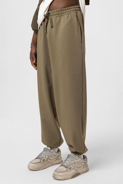 Basic Paça Lastikli Oversize Eşofman Alt