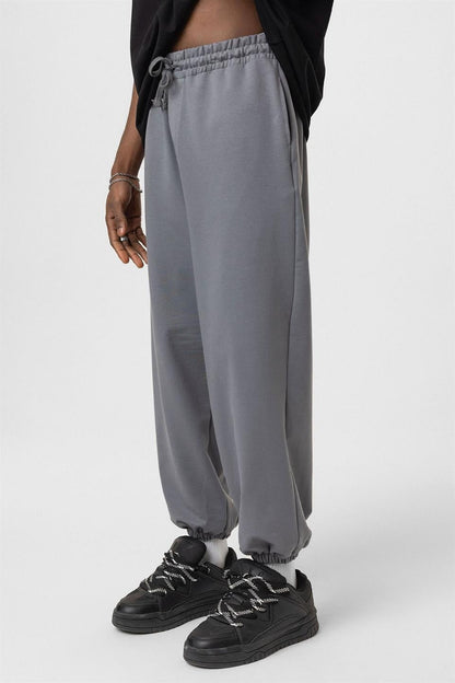 Basic Paça Lastikli Oversize Eşofman Alt