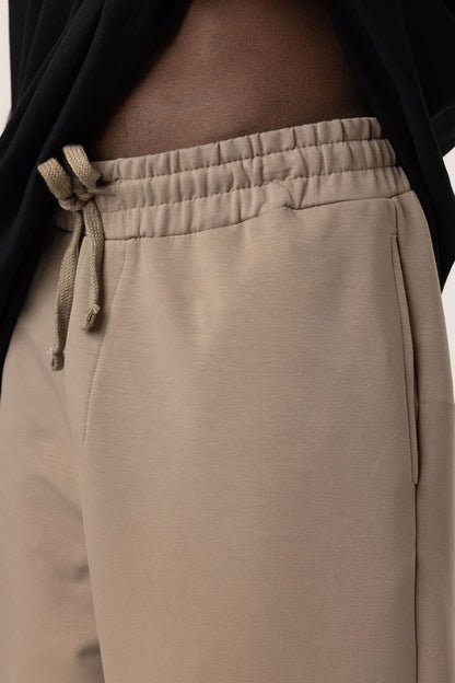 Basic Paça Lastikli Oversize Eşofman Alt