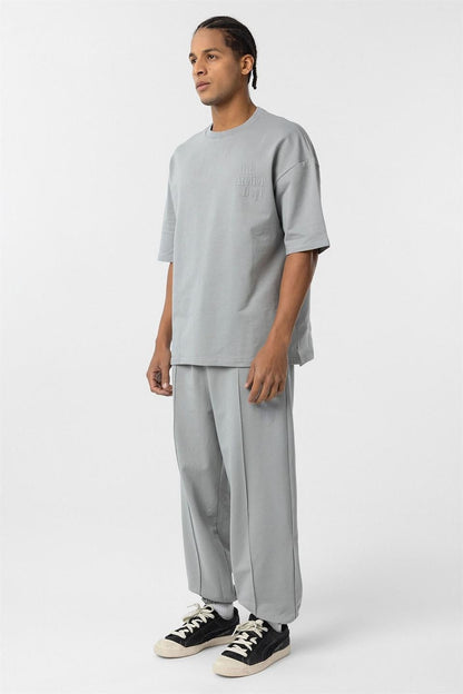 Oversize Baskılı Eşofman Takım