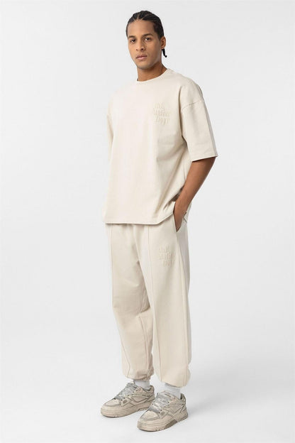 Oversize Baskılı Eşofman Takım