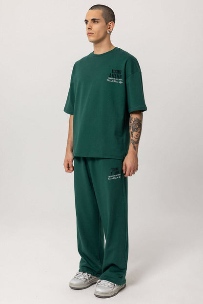 Young Atelıer Baskılı Oversize Eşofman Takım