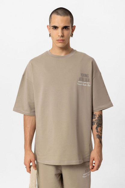 Young Atelıer Baskılı Oversize Eşofman Takım
