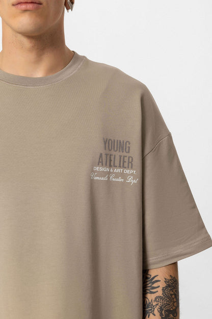 Young Atelıer Baskılı Oversize Eşofman Takım