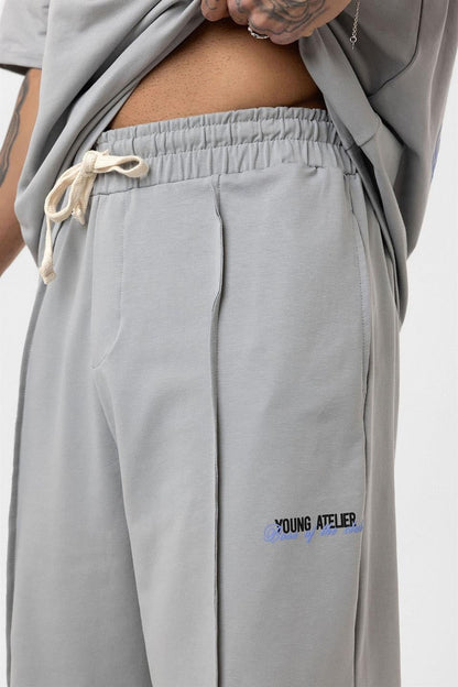 Paça Yırtmatçlı Oversize Eşofman Takım