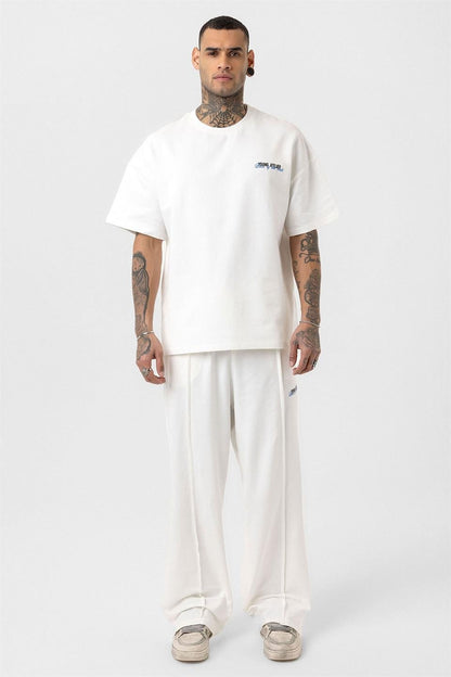 Paça Yırtmatçlı Oversize Eşofman Takım