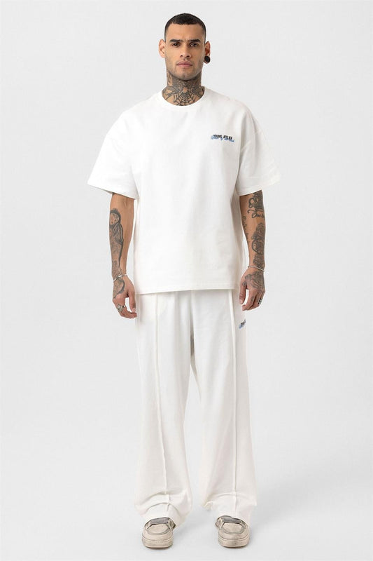 Paça Yırtmatçlı Oversize Eşofman Takım