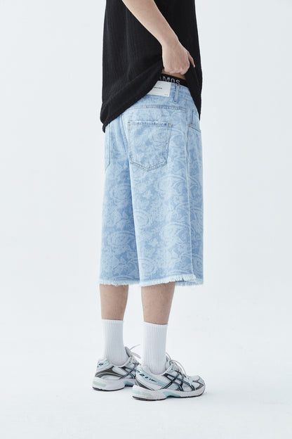 Oversize Bermuda Denim Şort