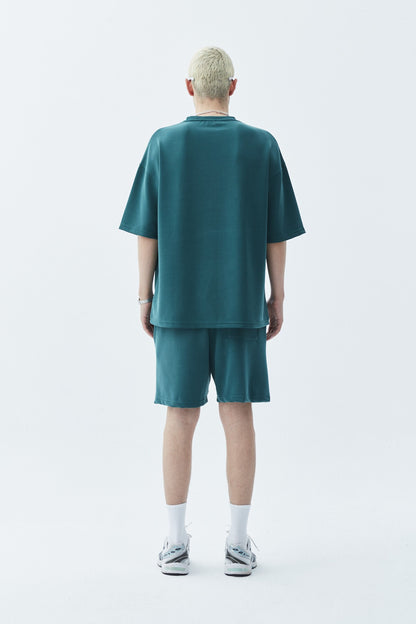 Oversize Modal Şort Takım