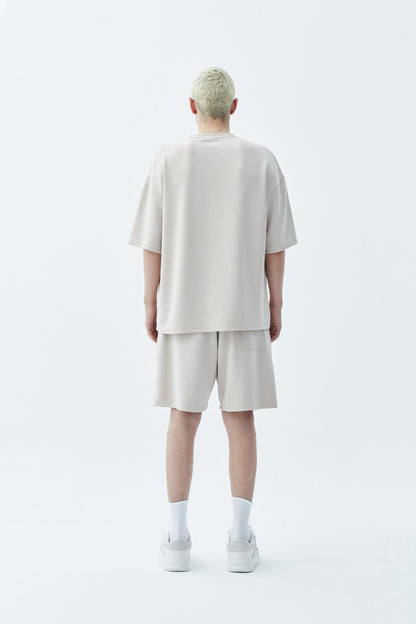 Oversize Modal Şort Takım