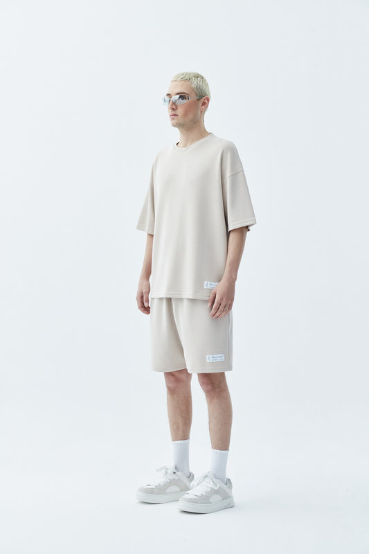 Oversize Modal Şort Takım