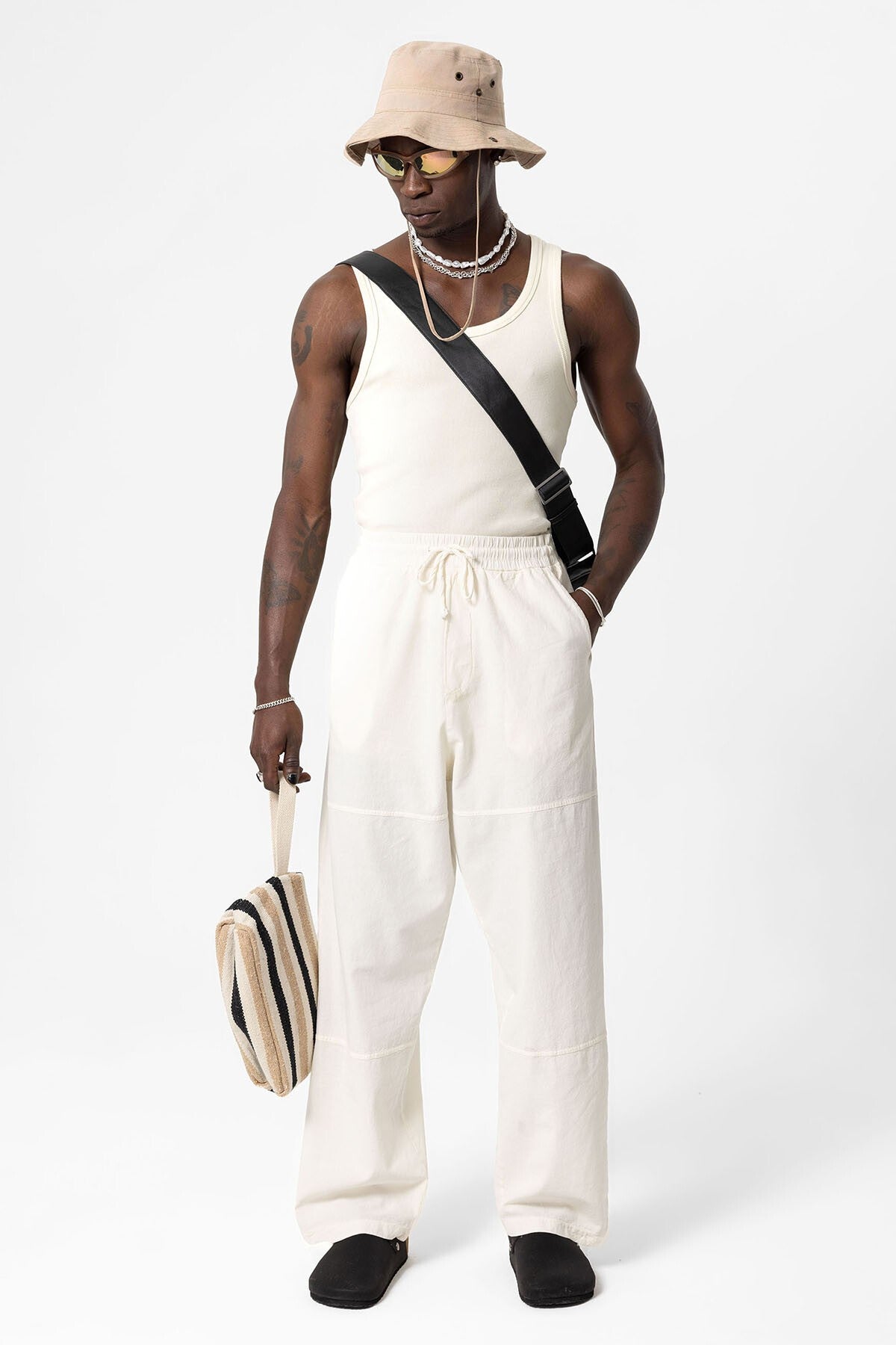 Baggy Keten Pantolon 40-804