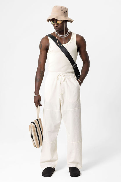 Baggy Keten Pantolon 40-804