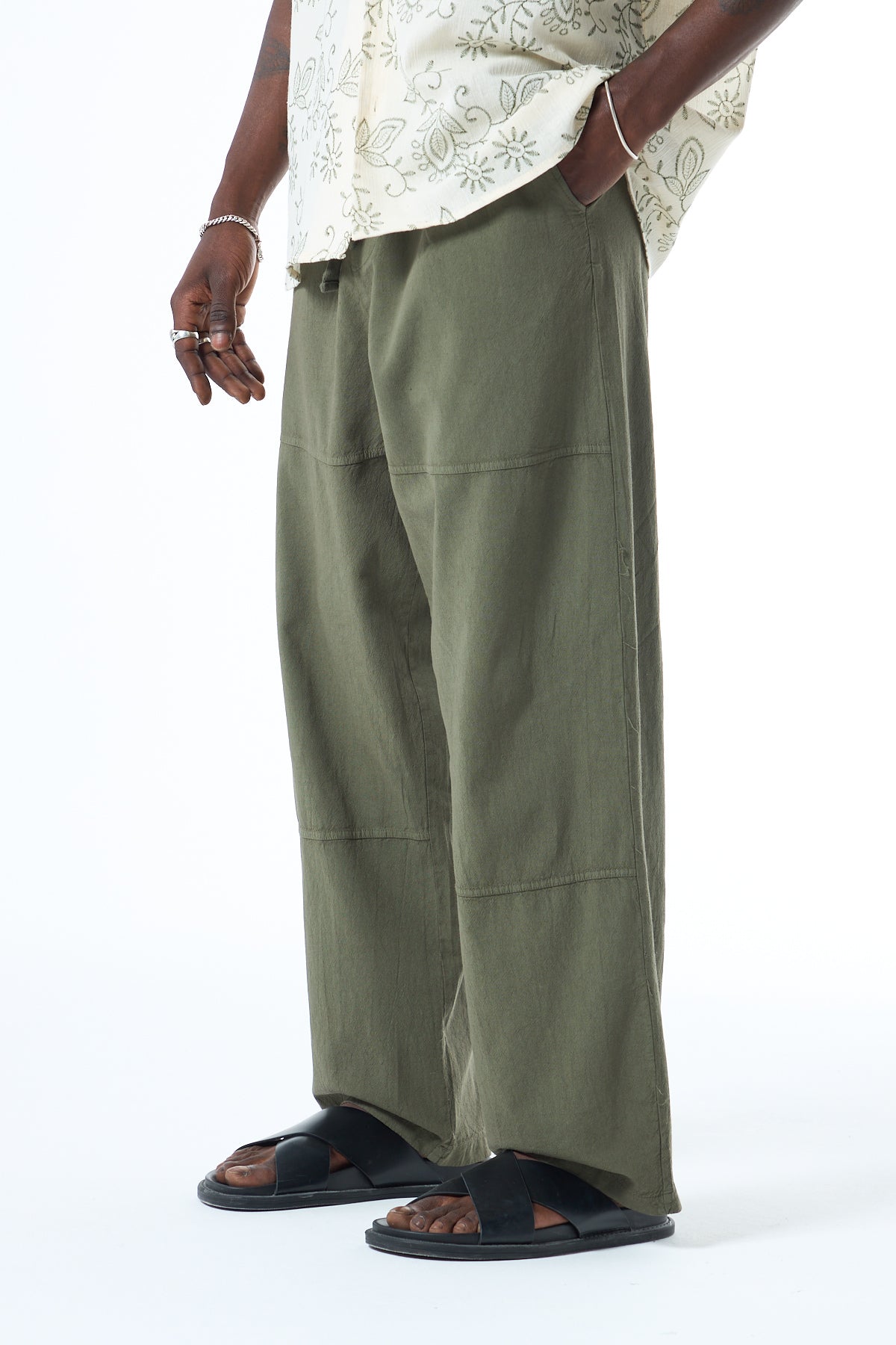 Baggy Keten Pantolon 40-804