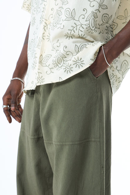Baggy Keten Pantolon 40-804