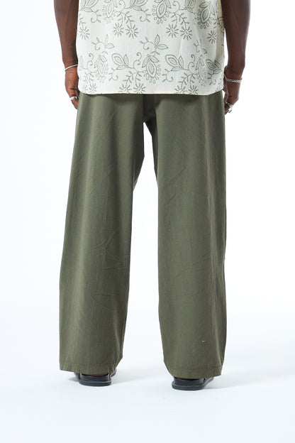 Baggy Keten Pantolon 40-804