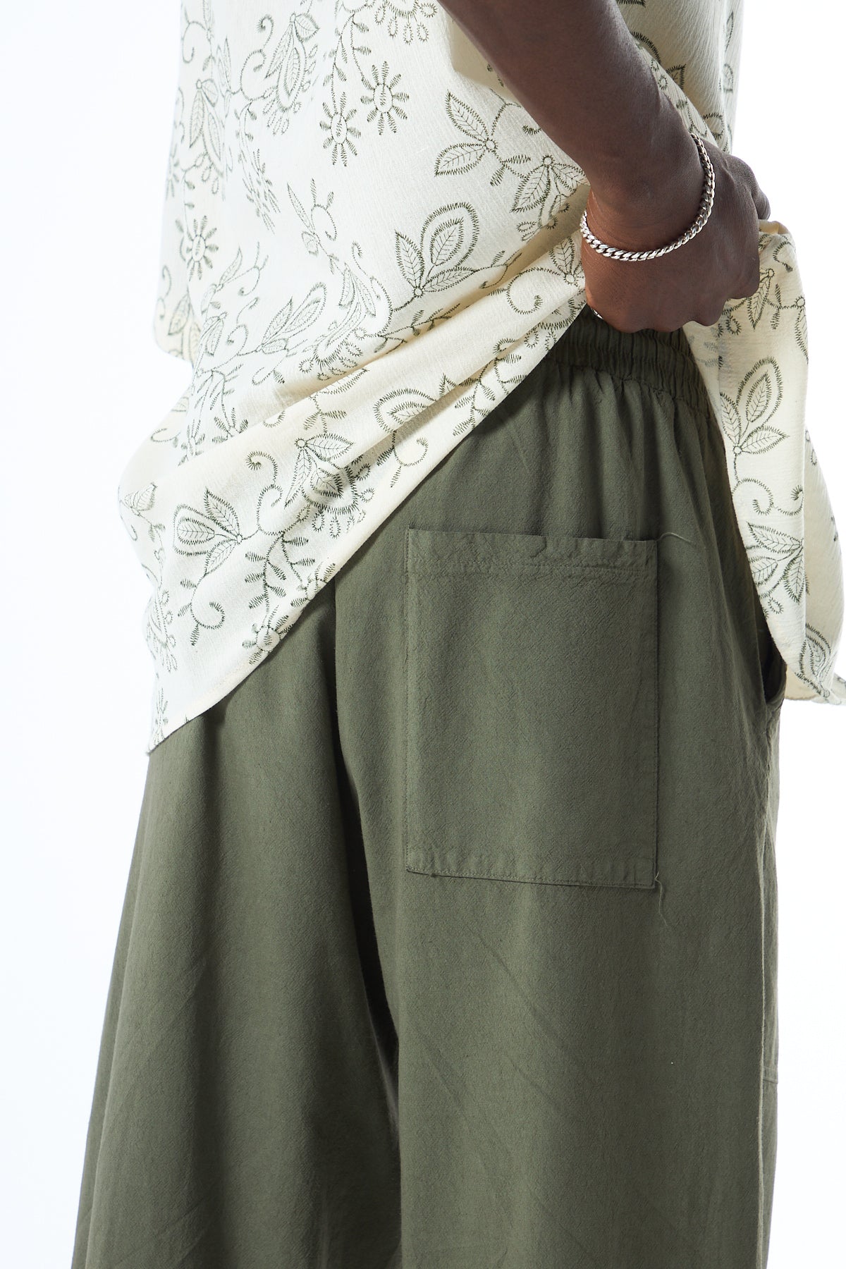 Baggy Keten Pantolon 40-804